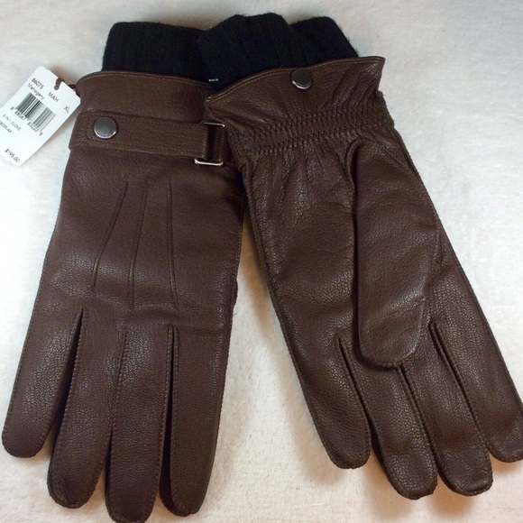 NWT Coach Mahogany 3 in 1 Gloves - Picture 1 of 8